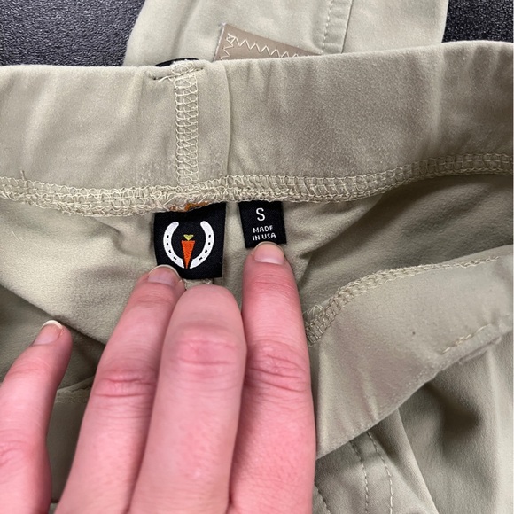 Kerrits Knee Patch Riding Equestrian Breeches Kids Celery Green Small - Picture 5 of 11